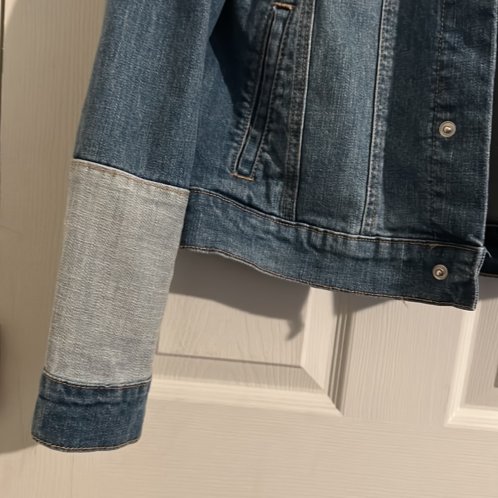 Cat And Jack Patch Work Denim Jacket - image 6